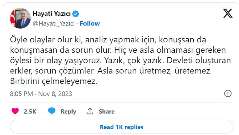 AK Parti Kanadından Yargıtay'a İlk Tepki!
