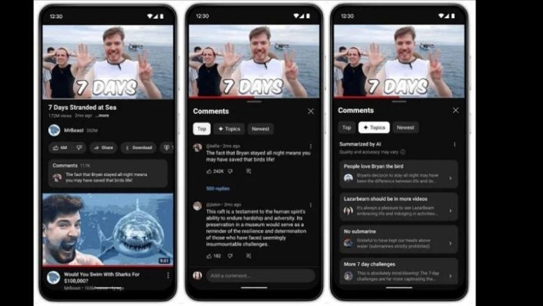 YouTube’dan Yapay Zeka Adımı!