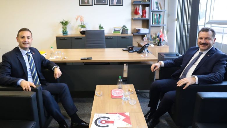 Akın'dan Yılmaz'a Ziyaret