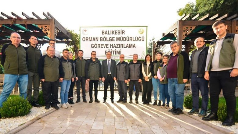 Balıkesir'de Yeni Orman Görevlilerine Eğitim Başladı
