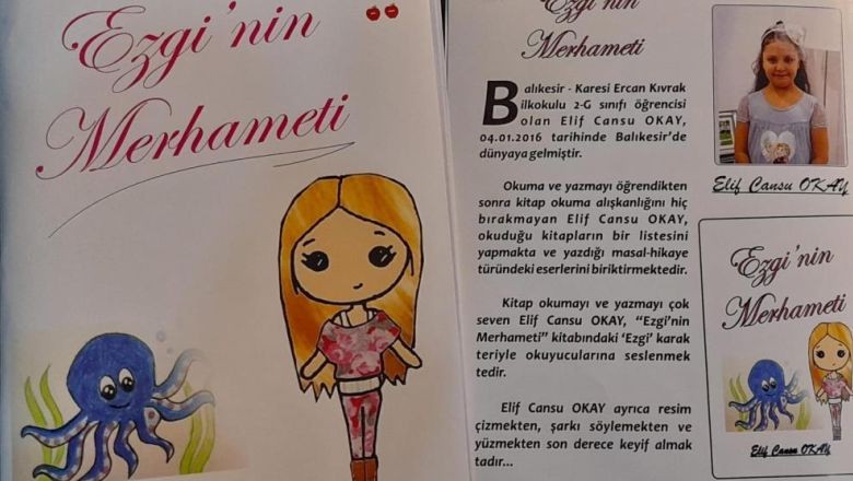 Balıkesir'in Minik Yazarı Kitap Çıkardı