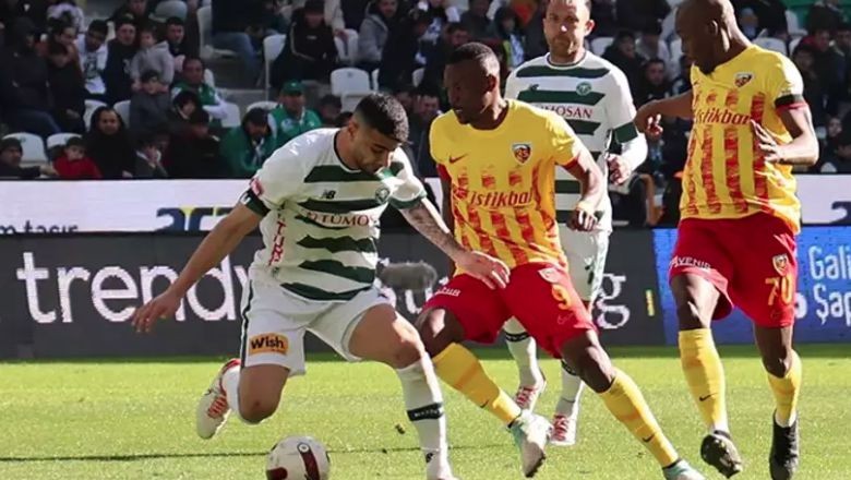 Konyaspor Sahasında 2 Golle Kazandı