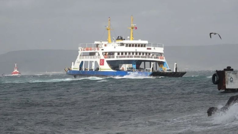 Marmara'da Bazı Feribot Seferleri İptal Edildi