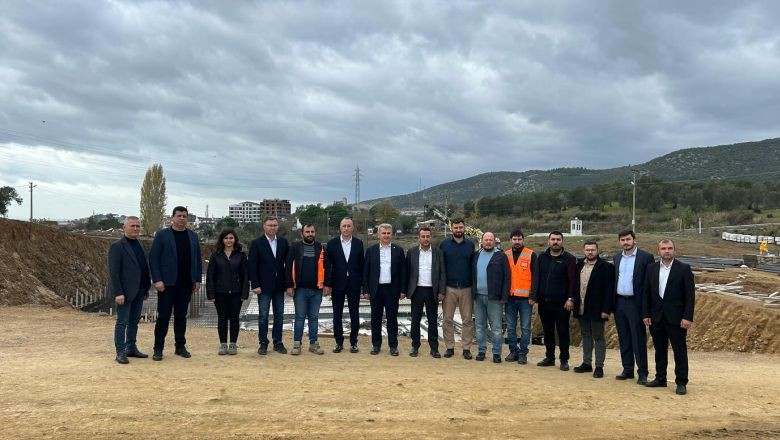 Milletvekili Canbey Edremit'teki Yatırımları İnceledi