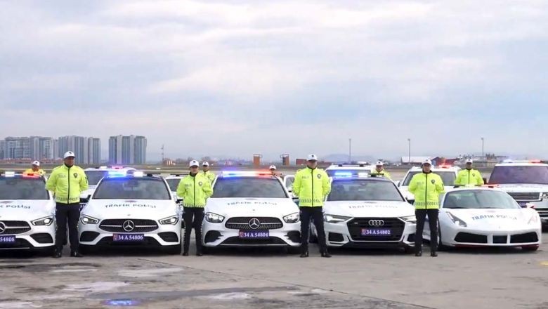 Polat Çiftinin Lüks Araçları Emniyetin Hizmetinde