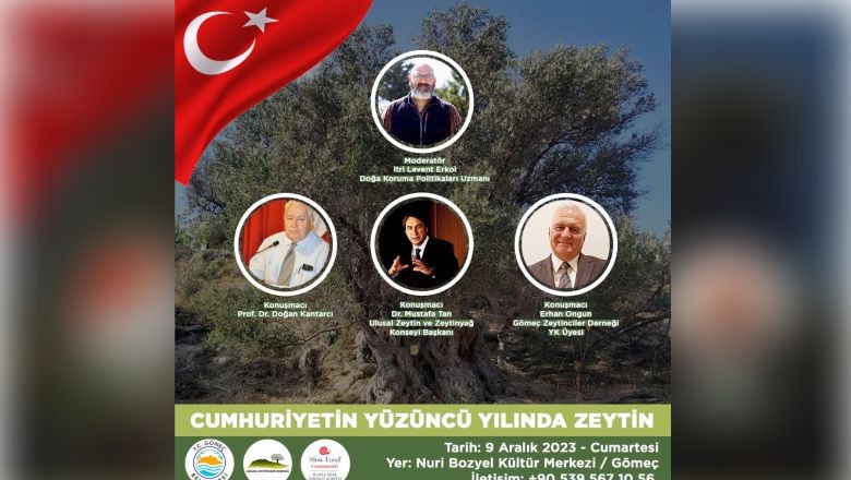 Zeytinin Geleceği Gömeç'te Konuşulacak