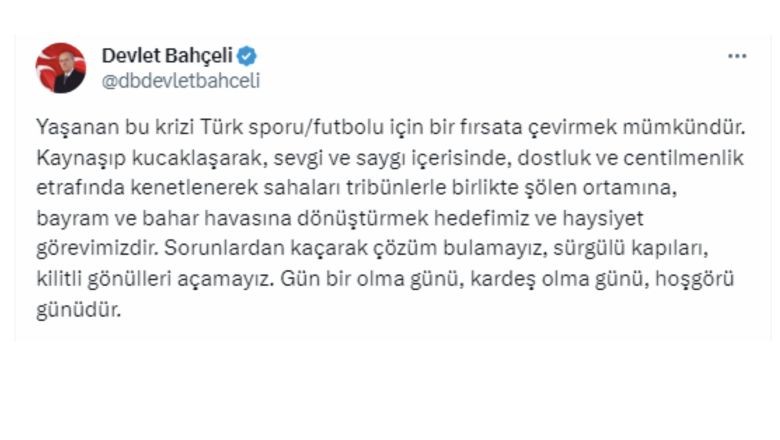 Devlet Bahçeli: 'İlker Görüntüler'