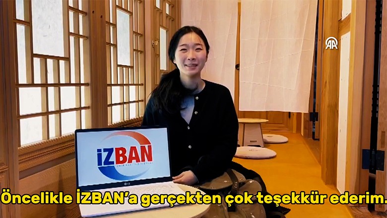 İZBAN'nın Güney Koredeki İzi,Unutulan Çantayı Koreli Kadına Ulaştırdı