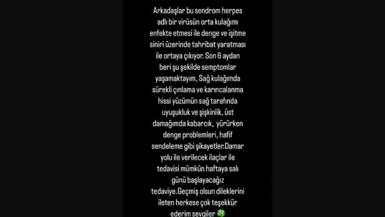 Şarkıcı İlyas Yalçıntaş Sendroma Yakalandı!