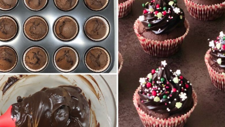 Çikolatalı Minik Çam Ağacı Muffin Tarifi!