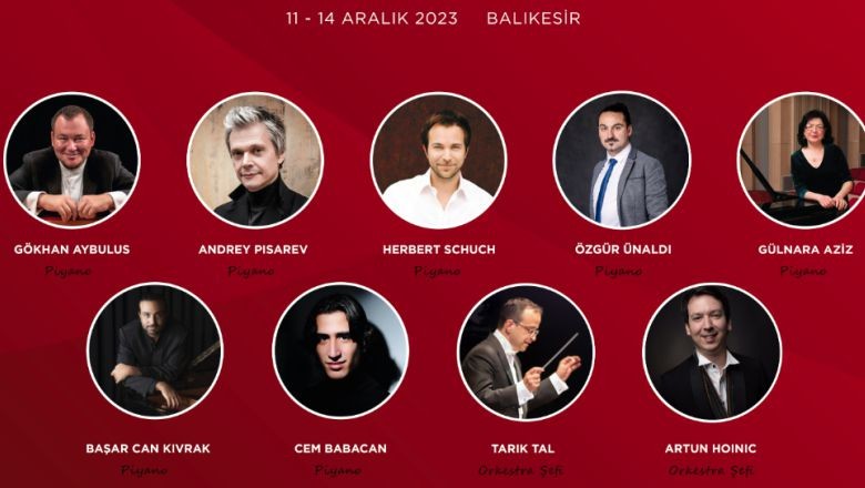 Balıkesir'de Uluslararası Arenada Piyano Ziyafeti