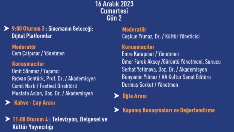 Balıkesir'de Sinema Sektörünün Geleceği Masaya Yatırılıyor