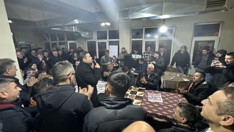 Ahmet Akın Altıeylül’de Büyük İlgiyle Karşılandı