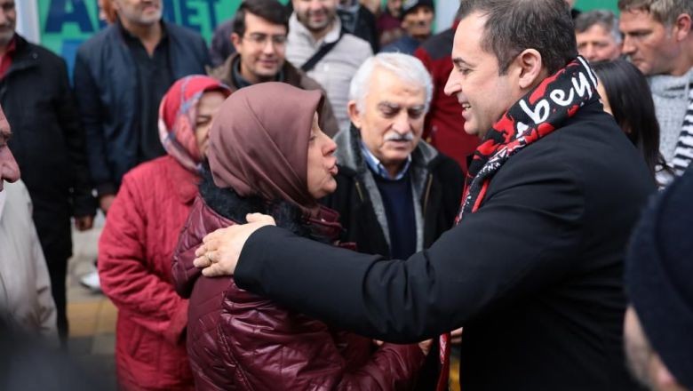 Ahmet Akın Dursunbey Ziyaretinde Kalkınma Planlarını Paylaştı