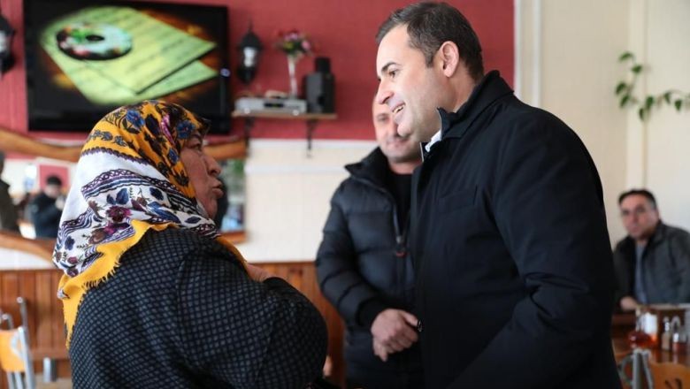 Ahmet Akın Dursunbey Ziyaretinde Kalkınma Planlarını Paylaştı