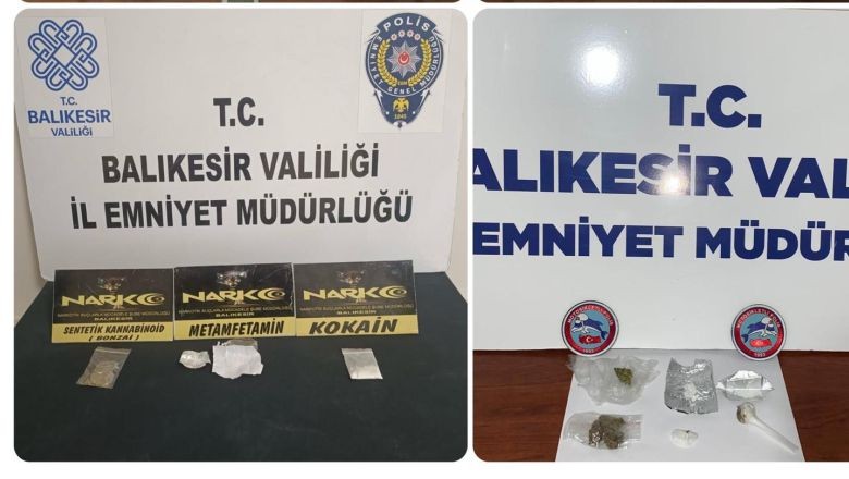 Balıkesir Huzur Operasyonunda 6 Gözaltı