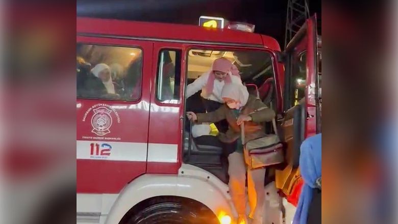 Balıkesir'de İtfaiyeciler Derede Mahsur Kaldı