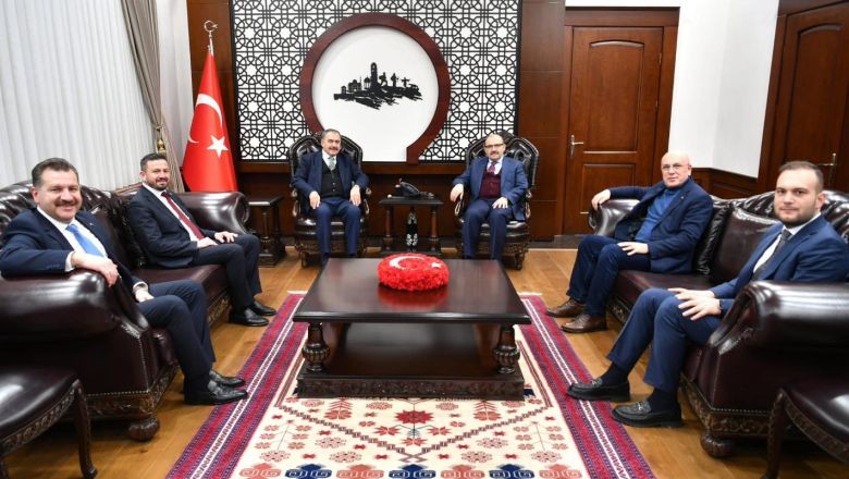 Eski Bakan Eroğlu Balıkesir Valisini Ziyaret Etti