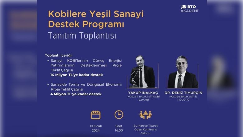 Burhaniye'de Kobilere Destek Programı