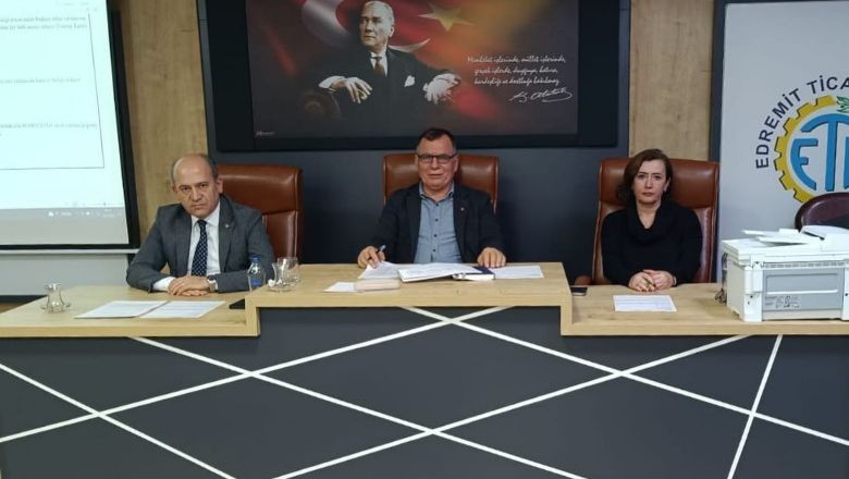 Edremit Ticaret Odası Yılın İlk Toplantısını Yaptı