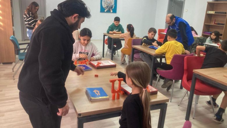 Savaştepeli Çocuklar Tatillerini Akıl Oyunları İle Değerlendirdi