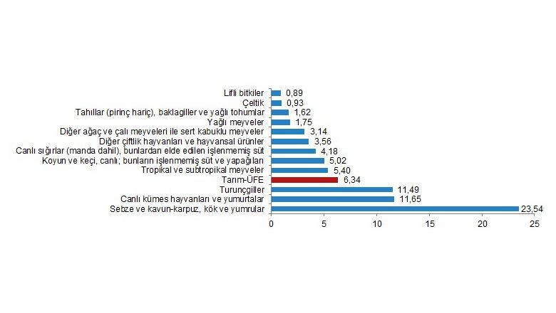 Aralık Ayında Tarım Fiyatları