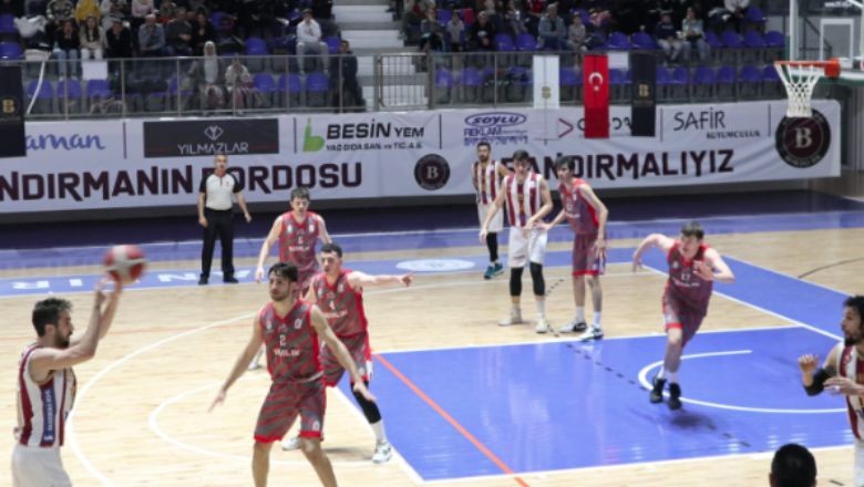 Bordo BK Deplasmanda Zorlu Mücadele Verdi