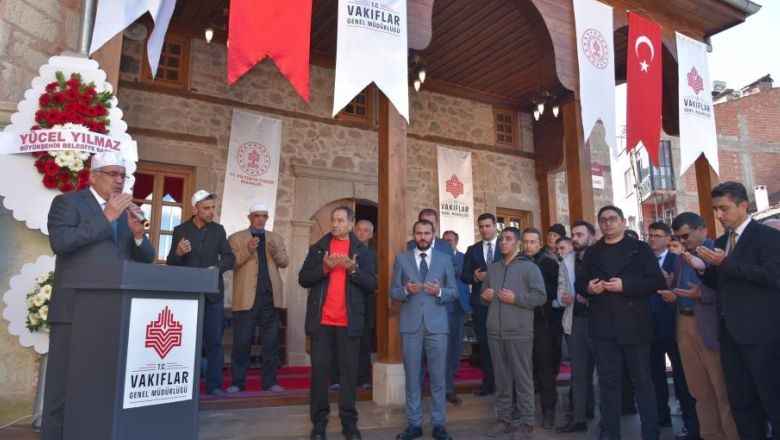 220 Yıllık Tarihi Yakupbey Camisi İbadete Açıldı