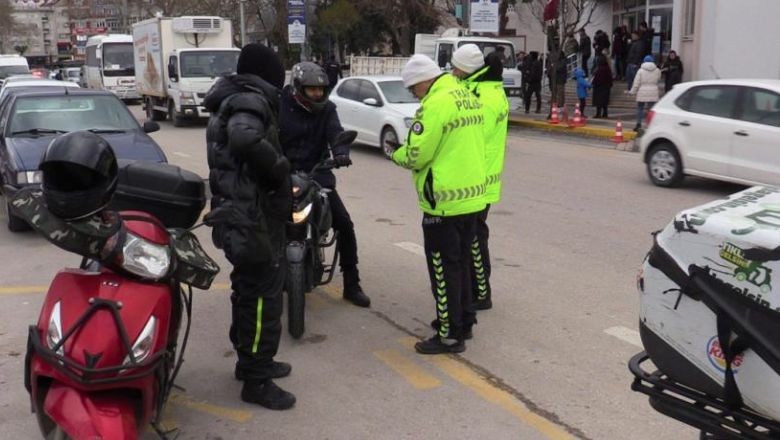 Bandırma'da Bin 699 Motosiklet Denetlendi