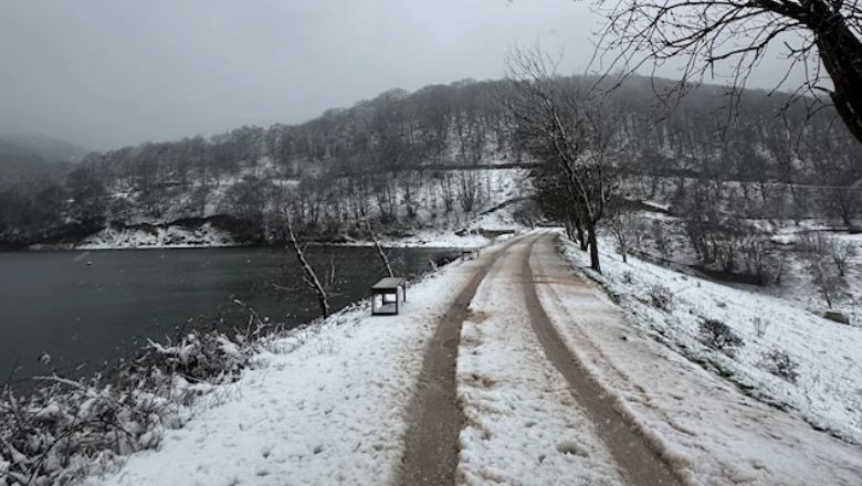 Erdek Kapıdağ Beyaza Büründü