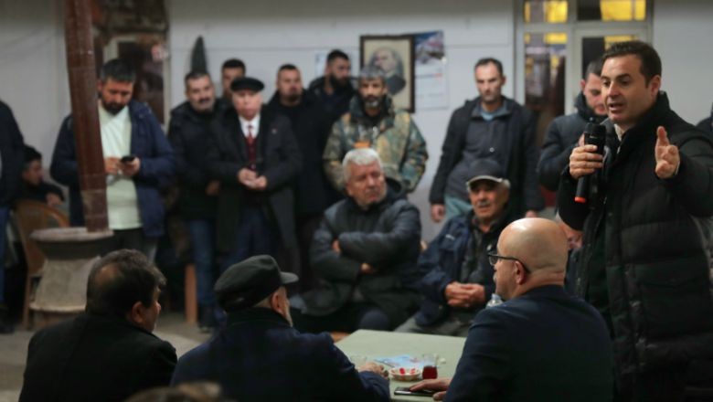 Kepsut'ta Meşaleler Ahmet Akın İçin Yandı