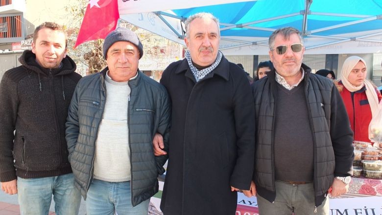 Burhaniyeli Hayırseverlerden Filistin'e Destek