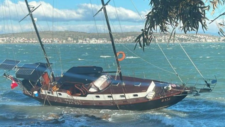 Balıkesir'deki Poyraz Saatte 80 Kilometre Hıza Ulaştı