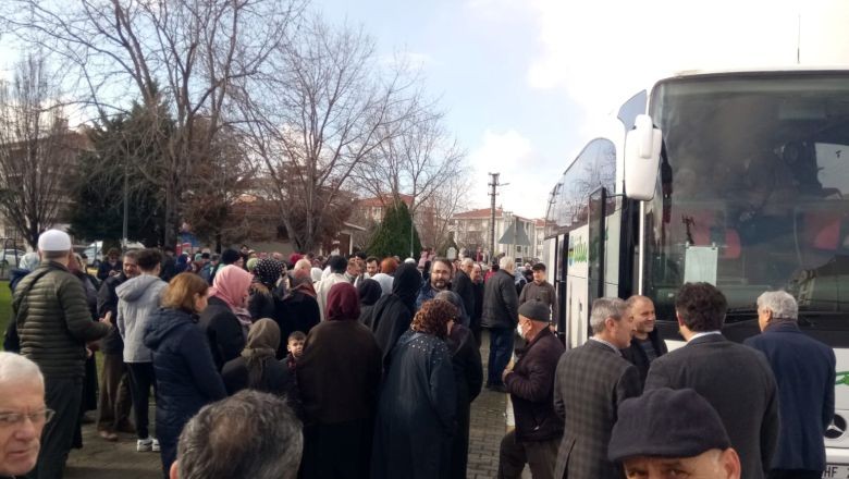 Balıkesir'den Kutsal Topraklara Uğurlandılar