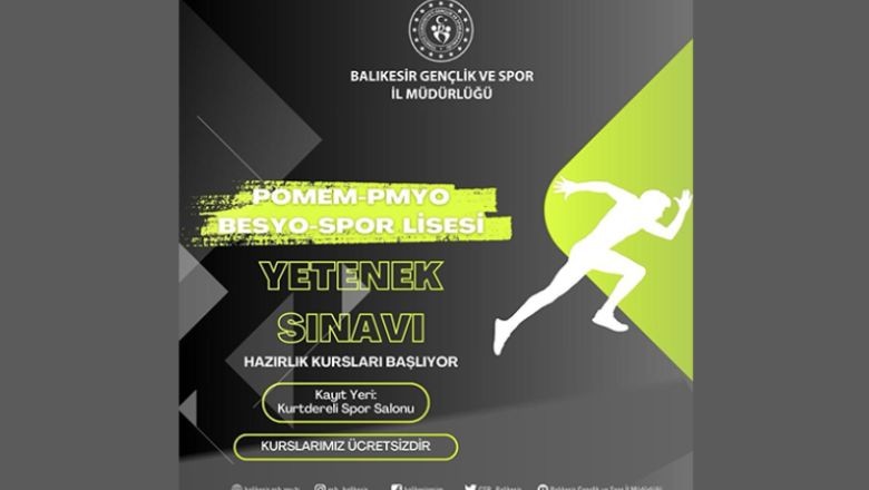 Balıkesir’de Hazırlık Kurslarına Start Verildi