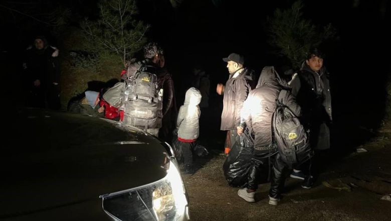 Jandarma 12 Düzensiz Göçmen İçin Harekete Geçti