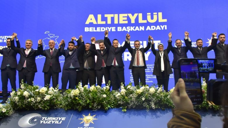 AK Parti Altıeylül İçin Mesut Eray'ı Seçti