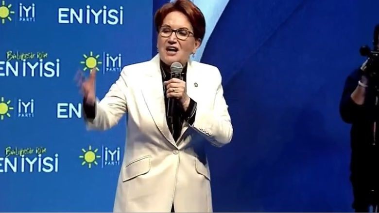 Akşener Balıkesir Aday Tanıtımında Konuştu