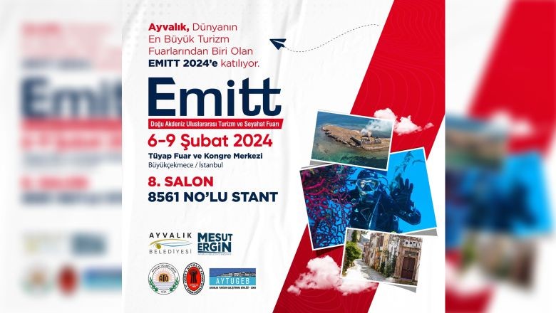 Ayvalık Emitt Fuarı’nda Yerini Aldı