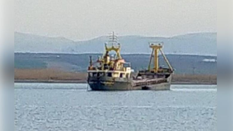 Balıkesir'den Hareket Eden Kargo Gemisi Battı