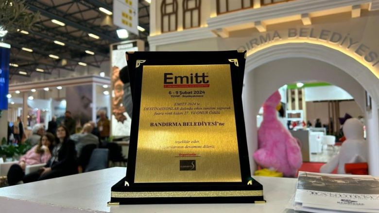 Bandırma EMIIT Fuarından Ödülle Dönüyor
