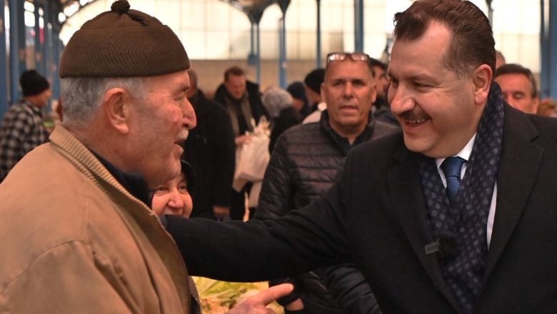 Başkan Yılmaz Savaştepe'de
