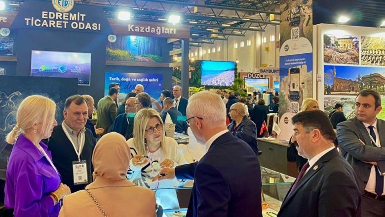 Edremit EMITT Fuarında Bölge Turizmini Tanıtıyor
