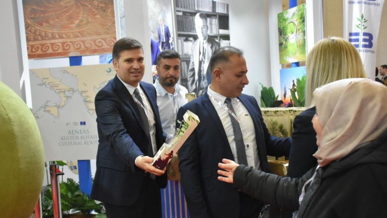 Edremit'in Ürünlerine EMITT Fuarında Yoğun İlgi