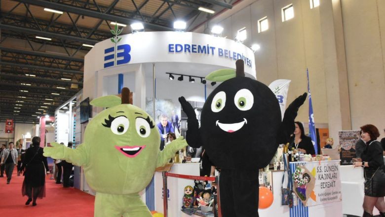 Edremit'in Ürünlerine EMITT Fuarında Yoğun İlgi