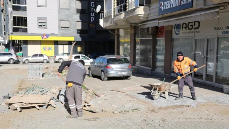 Edremit'in Yolları Yenileniyor
