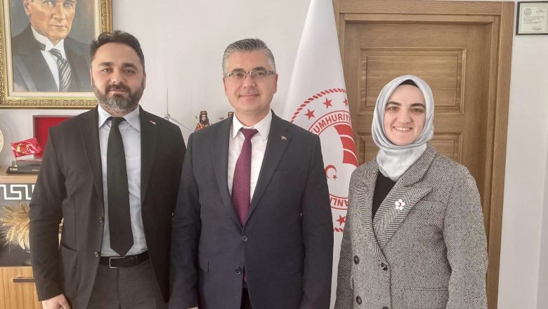 Kızılay'dan Müdür Alkan'a Davet