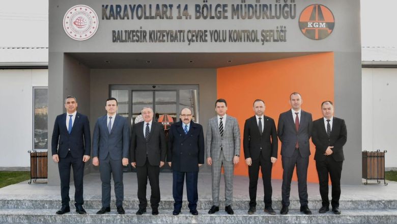 Ustaoğlu Balıkesir Çevre Yolu Çalışmalarını Denetledi