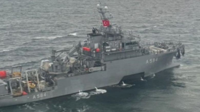Marmara Denizi'nde Batan Geminin Enkazı Tespit Edildi