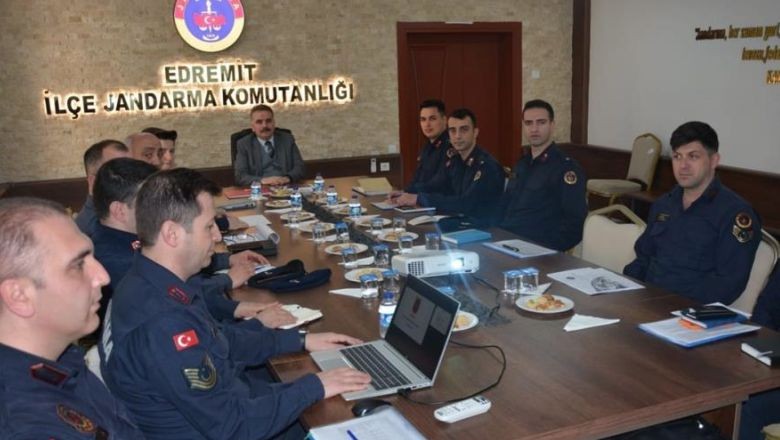 Edremit'te Güvenlik Tedbirleri Değerlendirildi